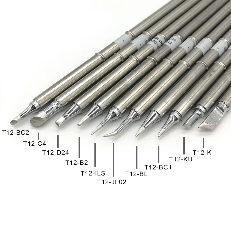 Фото Паяльная станция серии D24 C4 ILS JL02 KU K BC2 BL BC1, 10 шт./компл. T12-B2, паяльная станция FX-951 №2
