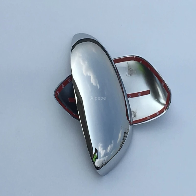 Для Nissan Juke 2011 2012 2013 2 шт. внешние аксессуары зеркало на дверь хромированная отделка крышки заднего вида Стайлинг автомобиля