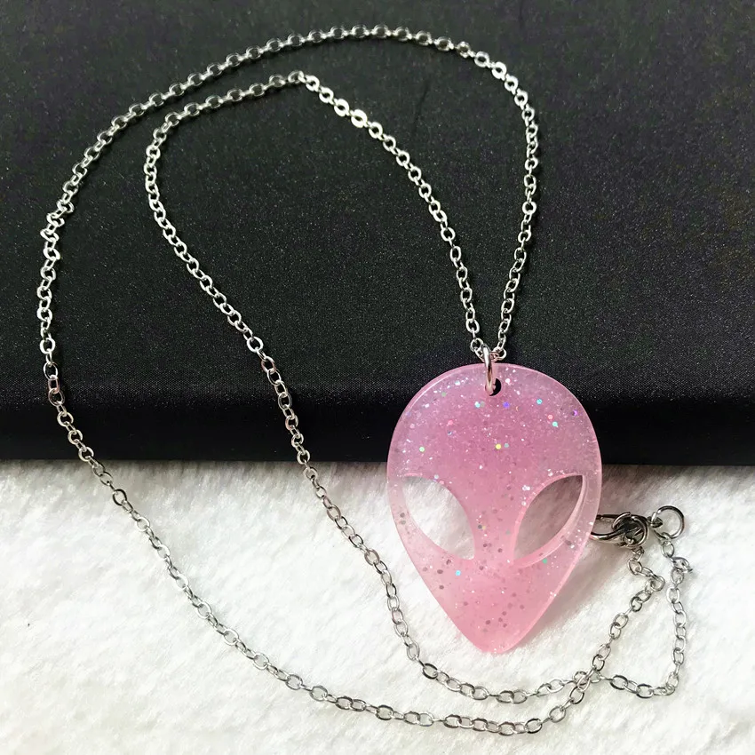 1 шт. женское ожерелье из разноцветной смолы|Ожерелья с подвеской| |