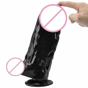 27*8.5cm Huge Dildo Strap on Giant Penis with Suction Cup Sex Toy for Women Anal Butt Plug Super Thick Dick Vaginal Anus Dilator 3