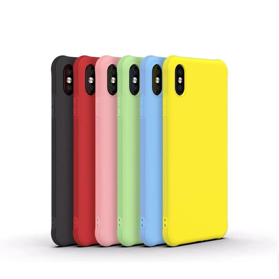 Мягкий противоударный чехол для iPhone 7 8 Plus SkipProof Phone Cover для iPhone XR X R S XS Max 6 6s Plus 7Plus 8 для корпуса