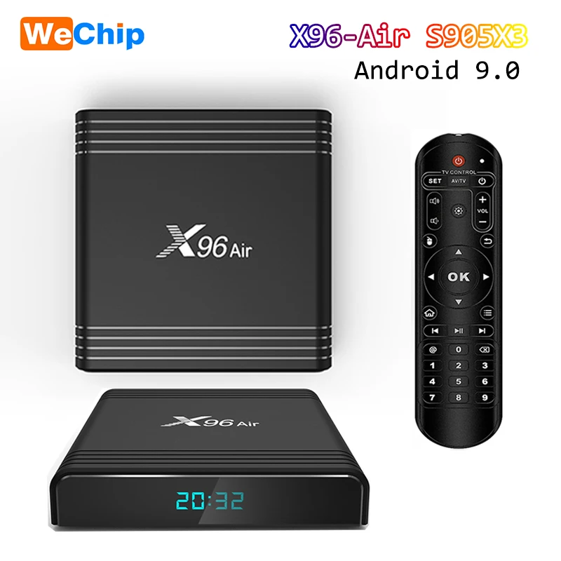 

Presale X96 Air Android 9.0 Smart TV BOX Amlogic S905X3 4GB32GB64GB 2GB16GB Dual Wifi Bluetooth 4.0 YouTube 1080P 8K Set Top Box