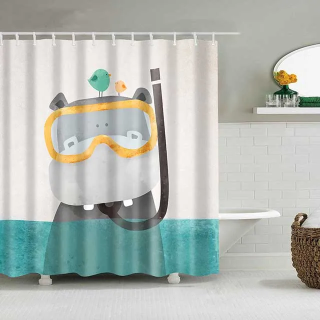 YOMDID-Cartoon-Bath-Curtain-Waterproof-Shower-Curtains-Polyester-Cat-Pattern-Bath-Screen-Curtain-for-Bathroom-Christmas.jpg_640x640 (1)