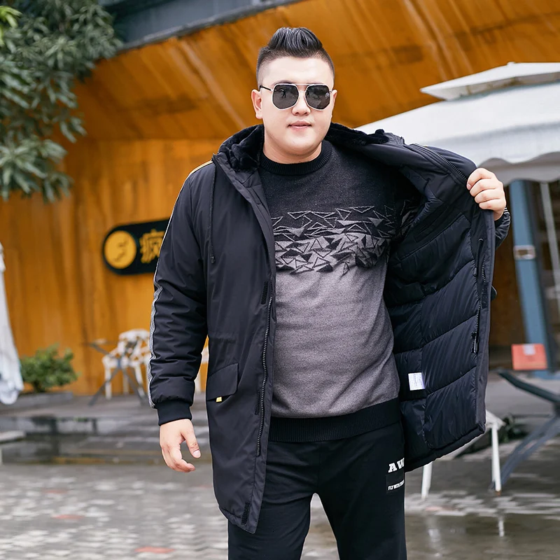 plus size 10XL 8XL 7XL 6XL 5XL XXL NEW Hot Fashion Hooded Winter Coat Men Thick Warm Mens Winter Jacket Father's Gift Parka