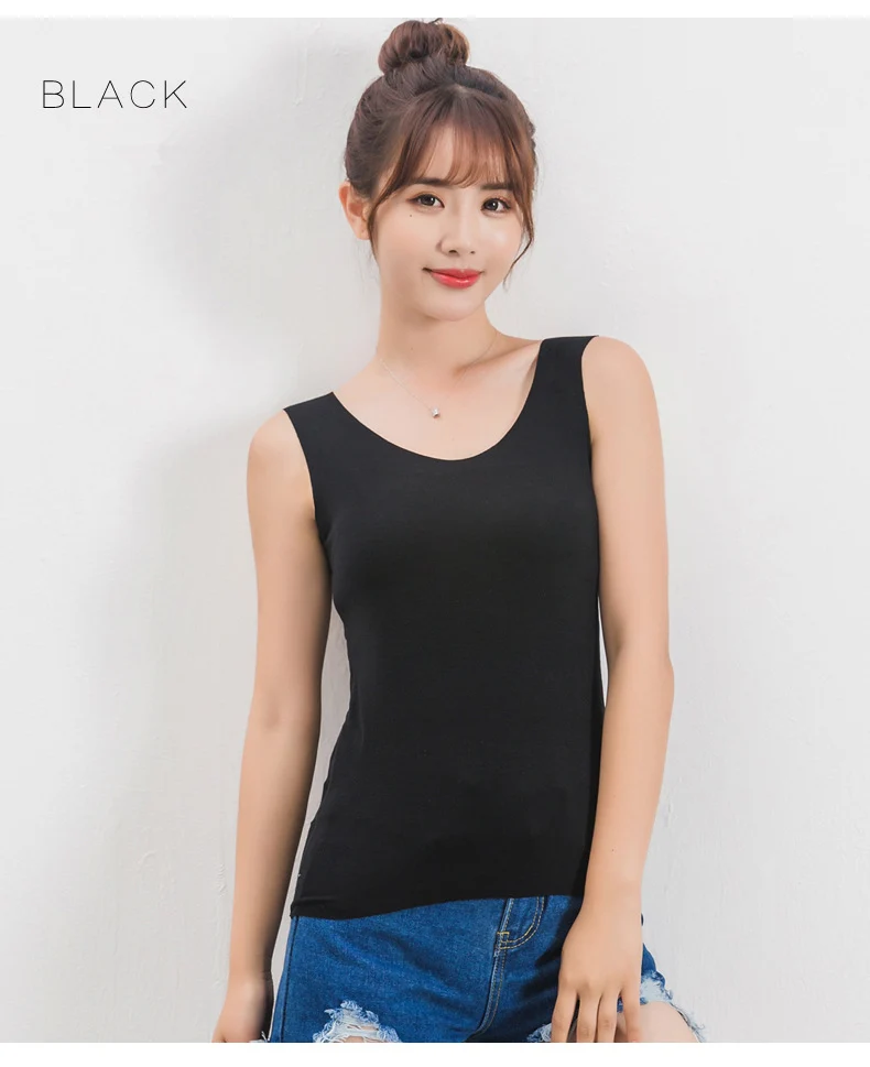 Корейская повседневная женская летняя майка с бретелями без рукавов, пикантные майки, бесшовная розовая рубашка, жилет, женские одноцветные топы на бретелях