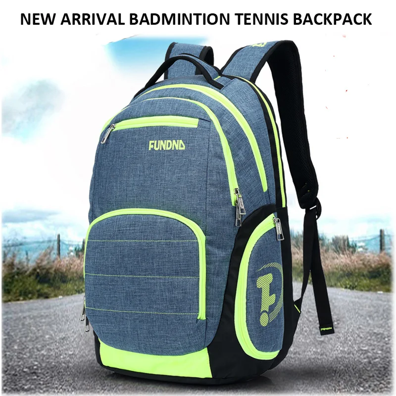 Износостойкая ткань Оксфорд бадминтон теннисные ракетки рюкзак дышащая сумка для хранения сумка для игры Сквош теннисные ракетки туристические рюкзаки сумки