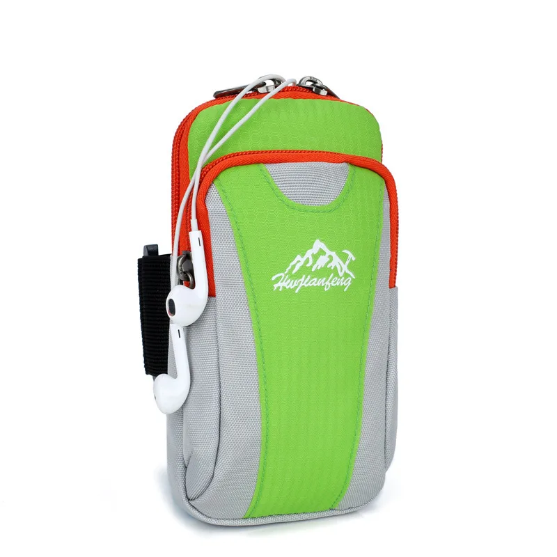 Бегущий чехол на пояс trail sport accesorios сумки для бега рюкзак для рук марафон карман для телефонов сумка для рук рюкзак correas man woma - Цвет: Зеленый цвет