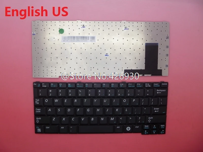 Клавиатура для ноутбука samsung Q45 Q43 P200 Q35 Q68 Q70 английский США BA59-01837F вентилятор процессора KDB0505HL-WA12 ЖК-кабель