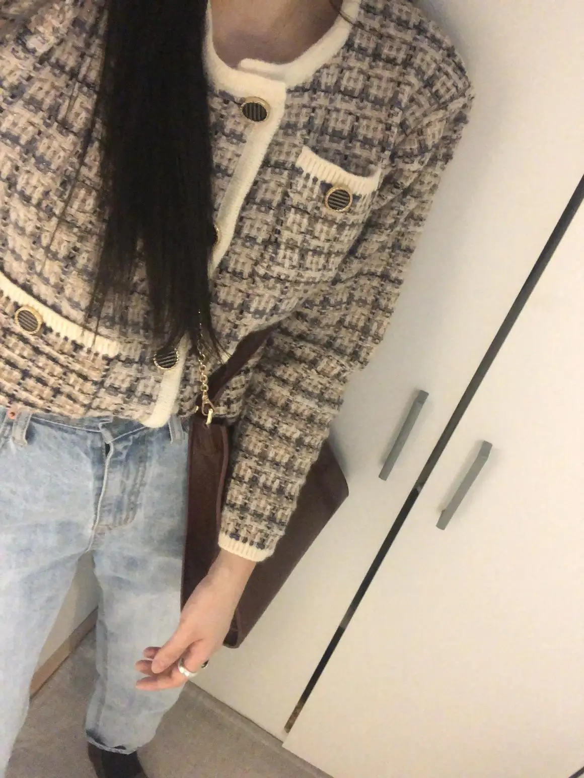 Women Cardigans Sweater Knitwear Single Breasted Casual Knit Cardigan Outwear Winter Jacket Coat