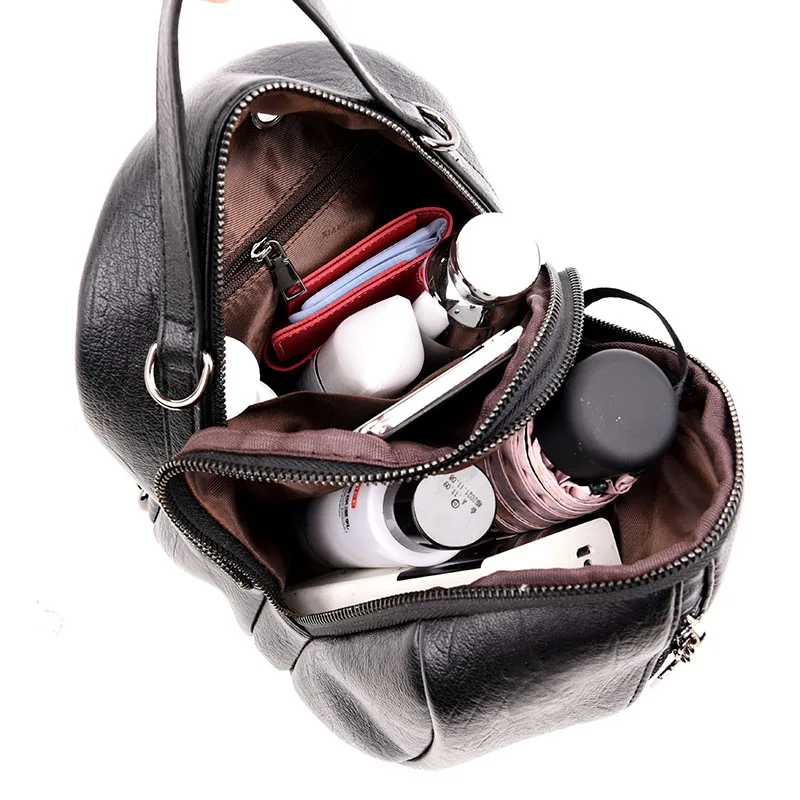Новинка 3 в 1, Модный женский кожаный рюкзак высокого качества, женский роскошный мини-рюкзак, рюкзак для путешествий, сумка Mochila