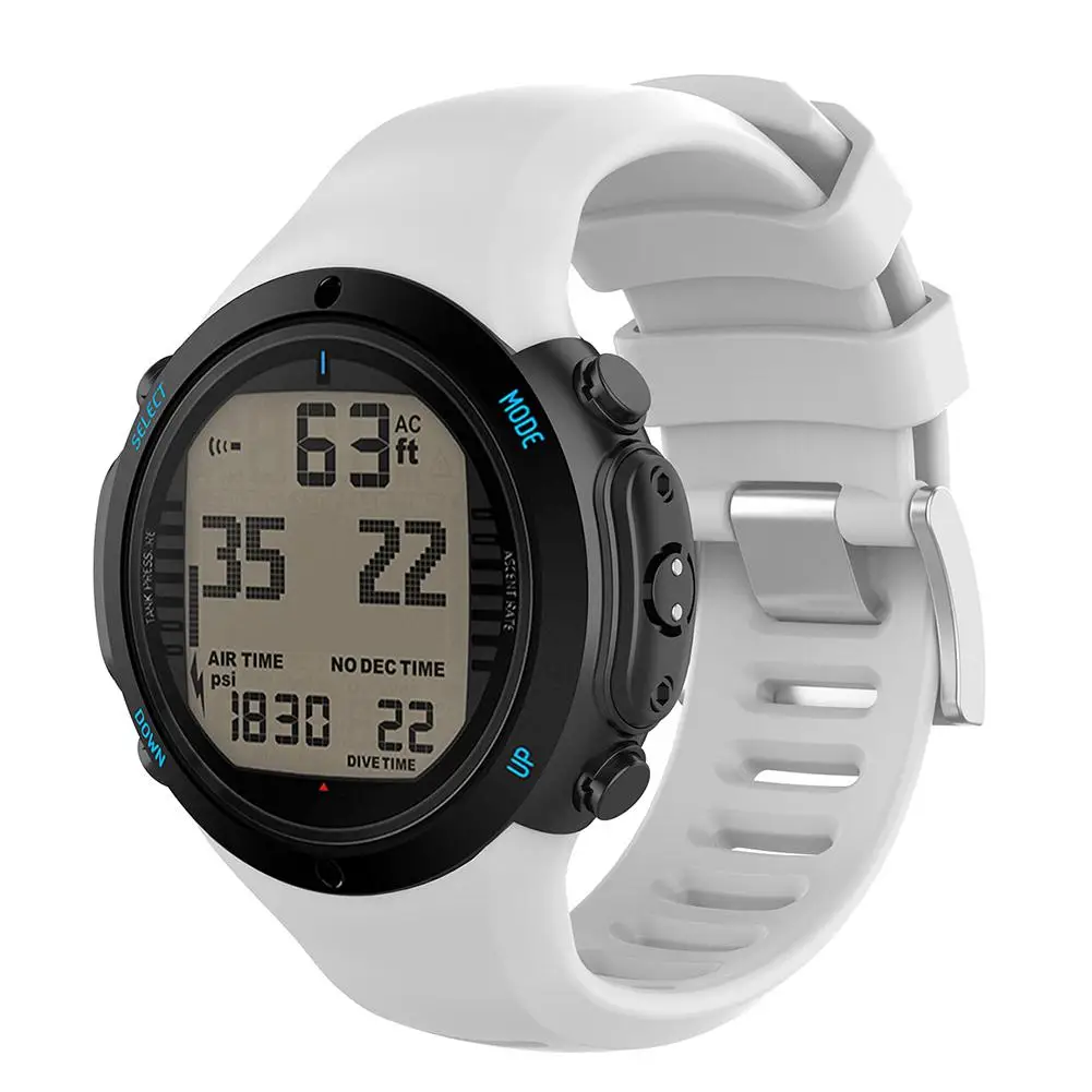 Силиконовый сменный ремешок на запястье для часов SUUNTO D6 D6i Novo работающие под