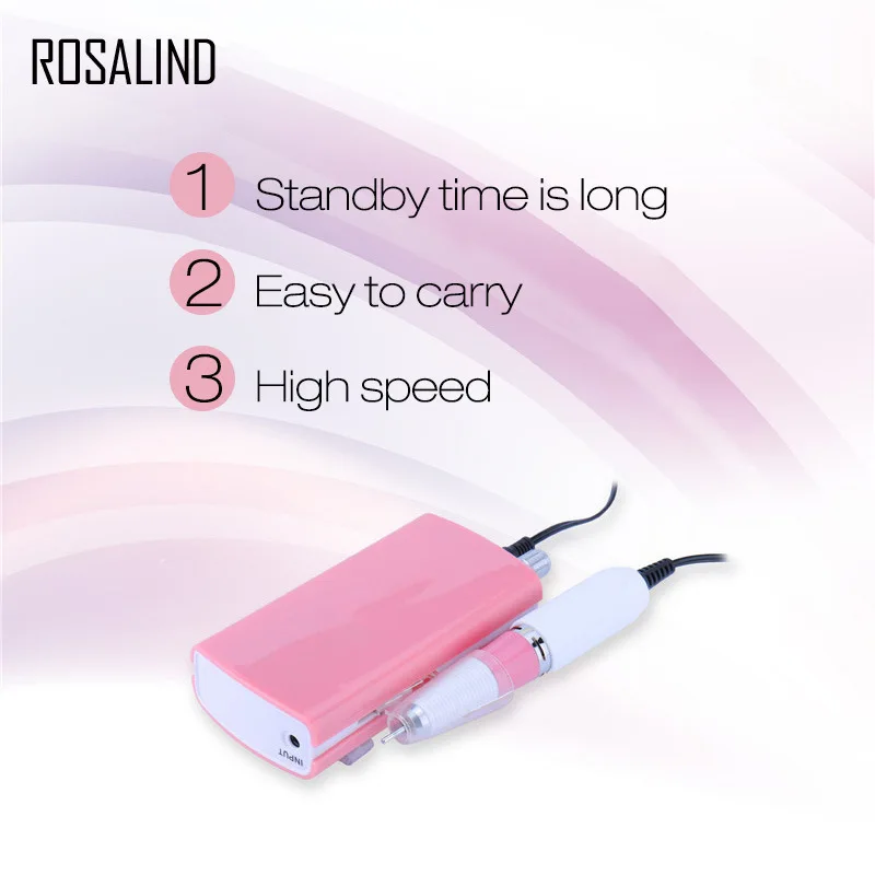 

Rosalind Brand Electric pen polishing machine nail polishing machine nail shop dedicated nail grinding machine set