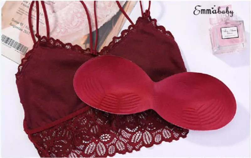 Женское нижнее белье Bralette женское нижнее белье сексуальные цветочные кружевные бюстгальтеры для женщин полная чашка вышивка однотонный цвет мягкий бюстгальтер пуш-ап