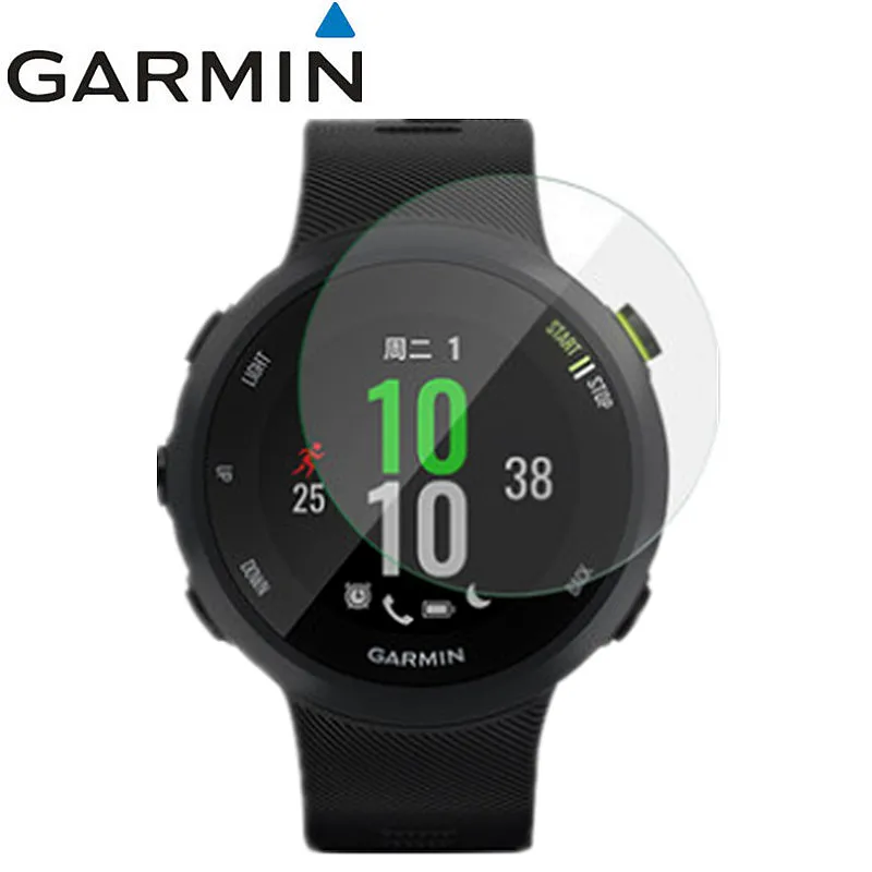 2 шт напульсник Защитная крышка для Garmin Forerunner 45(Размер: 42 мм) gps HD против царапин Электростатическая ПЭТ пленка