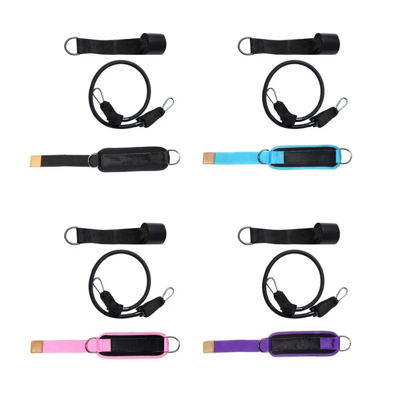Newest ArrivalPull Rope Accessories Kit Leg Hip Training Stretch Belt Foot Ring Ankle Strap Set Sports Protective Gear Fitness E