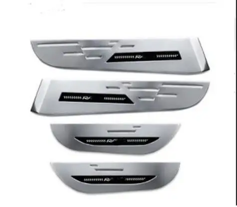 

2014-2018 for Toyota New Rav4 Door Anti-kick Pad Modified Special Stainless Steel Protective Pad