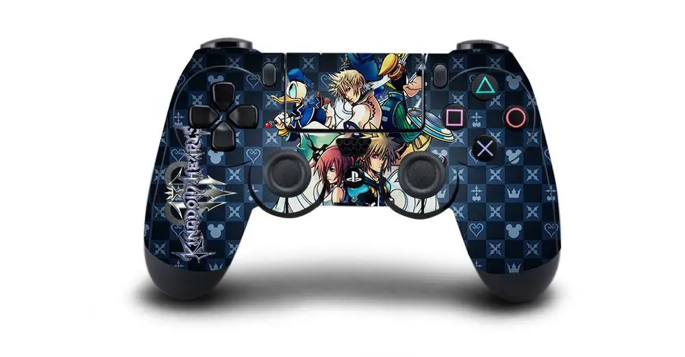 Kingdom Hearts Защитная крышка наклейка для PS4 контроллер кожи для Playstation 4 Pro тонкая наклейка PS4 Кожа Наклейка аксессуары