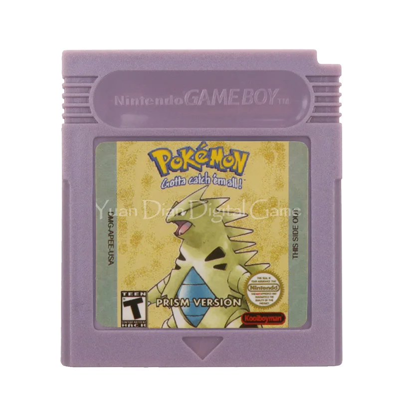 

For Nintendo GBC Video Game Cartridge Console Card Poke Series Prism English Language Version