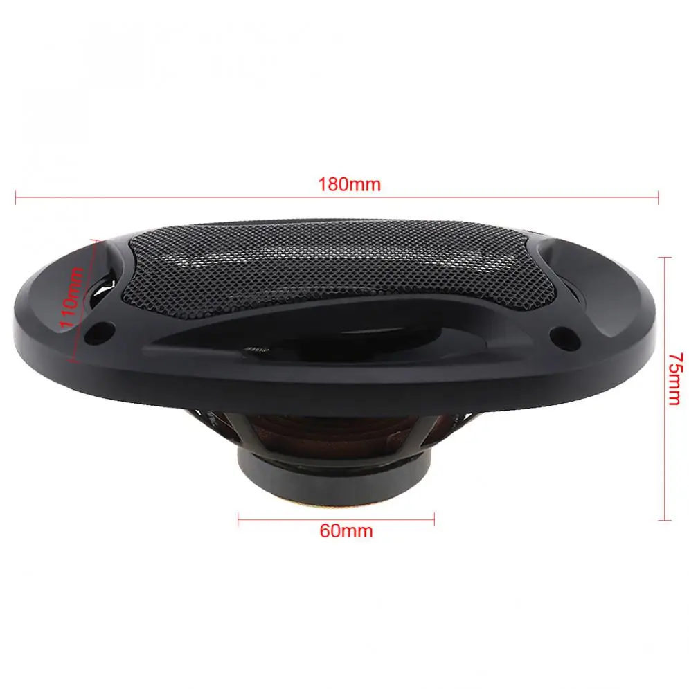 TS-A4673R 2pcs 4*6 Inch Car HiFi Coaxial Speaker Vehicle Door Auto Audio Music Stereo Full Range Frequency Speakers for Cars