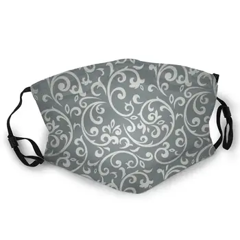 

Vintage Pattern Double-sided printed dustproof and windproof mask, can be cleaned and reused, suitable for outdoor sports