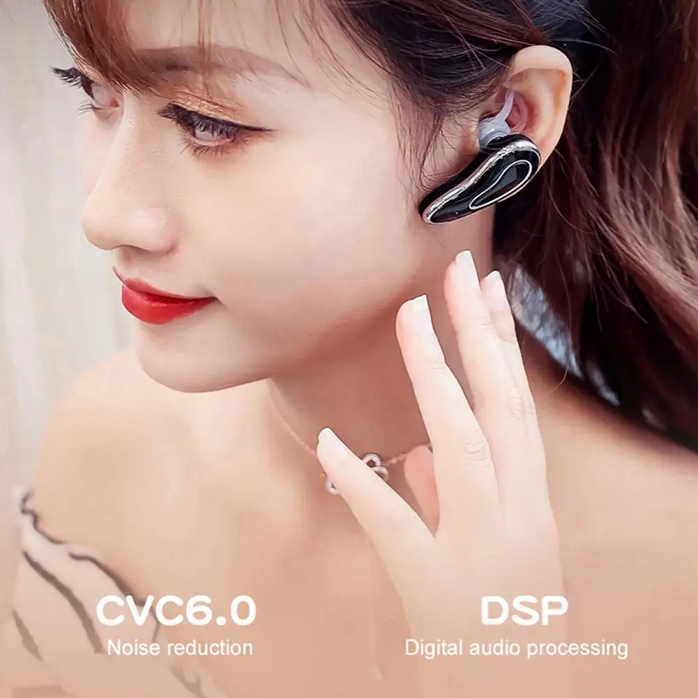 Бизнес Bluetooth V5.0 беспроводной стерео спортивный музыкальный наушник с микрофоном Handsfree телефонный звонок наушники для смартфонов