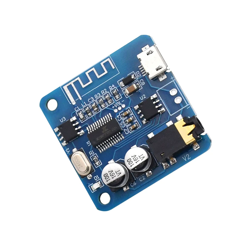 

Bluetooth Decoder Board Lossless Car Speaker Audio Amplifier Board Modified Bluetooth 5.0 Stereo Receiver 5V MP3 Decoding Module