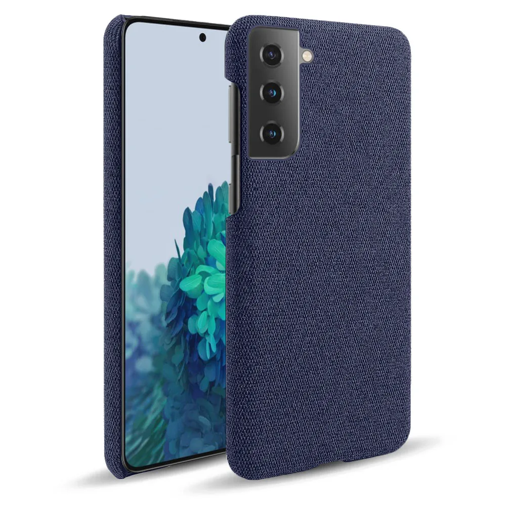 Per Galaxy S21 Galaxy S 21 Plus Ultra Coque S21 + Custodie In Tessuto Per Samsung Galaxy S21 Custodia 5G Custodia Rigida In Tessuto Retrò