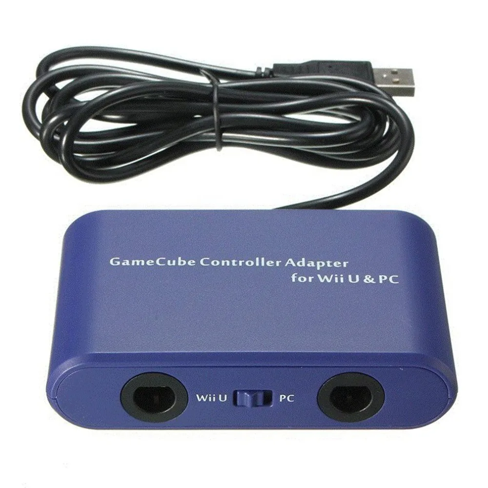 Новый Mayflash 2 порта для контроллеров GameCube GC usb-адаптер для NAND для wii U для ПК/переключатель игровой аксессуар