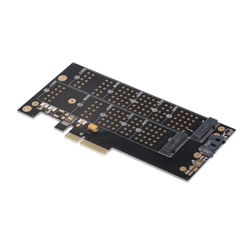 Адаптер NVMe Protocol карта PCI-E X4 порт M.2(PCI-E) SSD конвертер SATA порт M.2(SATA) SSD адаптер карта