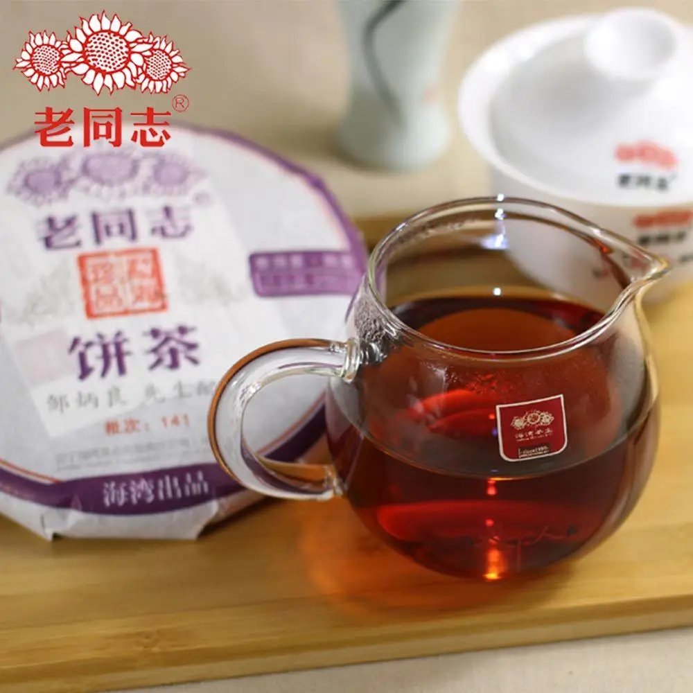 Haiwan Pu-erh чай шу пуэр Laotongzhi старый Камрад 908 пуэр чай 200 г