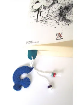 

Pafuli Handmade Felt Bookends Navy Blue - Ç -