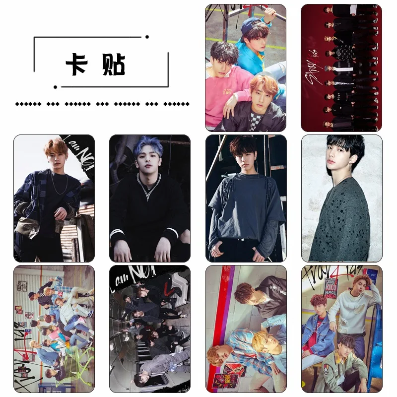 

[MYKPOP]STRAY KIDS - Crystal Card Sticker 8pcs, KPOP Fans Collection SA19082101