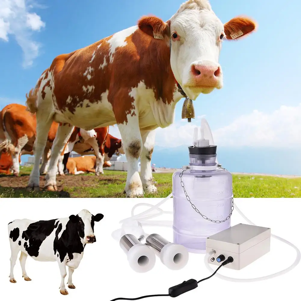 Upgraded Electric Breast Pump Cow Milking Machine 3L High Configuration Household Small Milking Machine Adjustable New Arrival