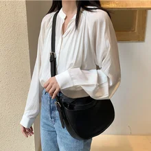 Модная женская сумка-мессенджер, Женская универсальная сумка на одно плечо, сумка через плечо, Милая Черная w613996dx