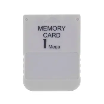 

PS1 Memory Card 1 Mega Memory Card For Playstation 1 Useful 1M Practical PS1 0.5MB Memory Game Card White PSX J1M3