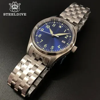 

200M Waterproof Diver Mechanical Dive Watch For Men Stainless Sapphire Crystal Business Men's Pilot Watch NH35 Automatic Watches