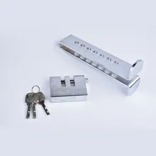 Автомобильный Замок, автоматический универсальный автомобильный замок сцепления, 8 отверстий, замок на педаль тормоза, безопасность, стальной Противоугонный инструмент, дроссельная заслонка, педаль акселератора