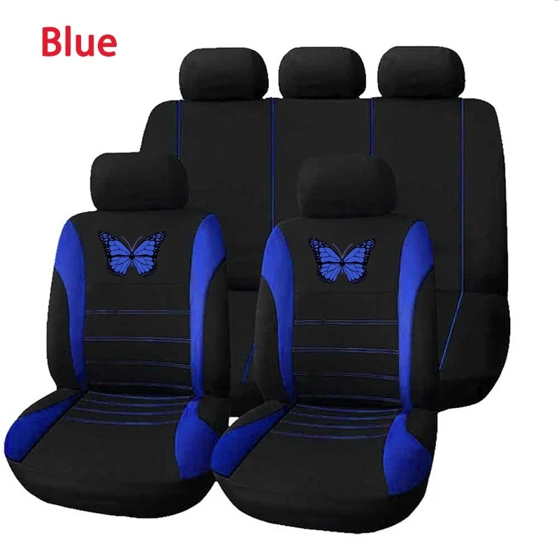 Butterfly Car Seat Covers Universal Protection Interior Accessories