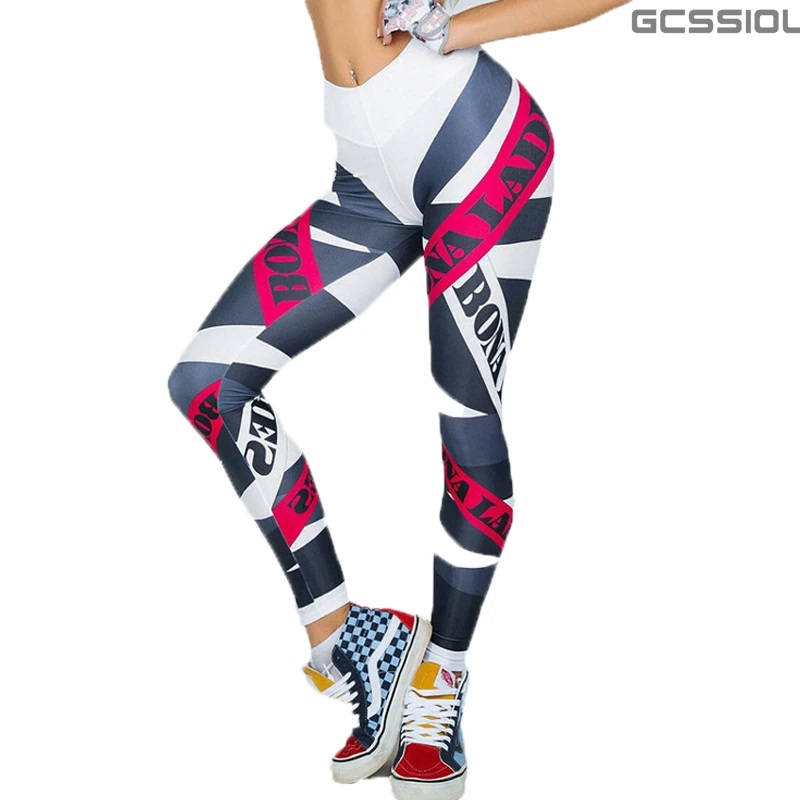 Printed Yoga Pants Seamless Leggings 3D 