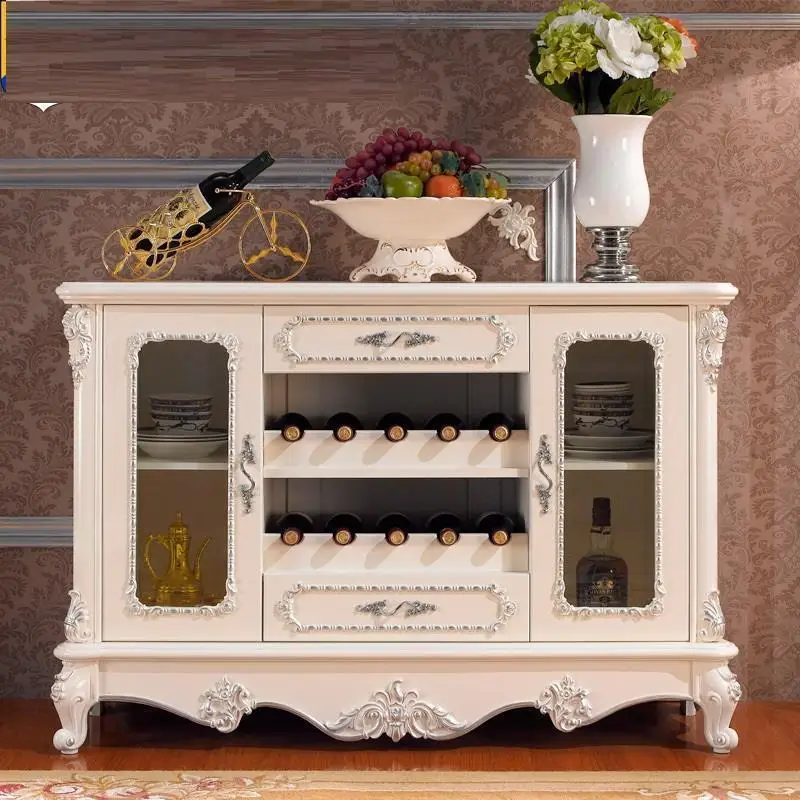 MODEL F Шкаф для чая carito Konsolentisch Rangement Cocina Mesa Европейский Винтажный кухонный шкаф Meuble буфет приставные столы мебель - Цвет: MODEL F