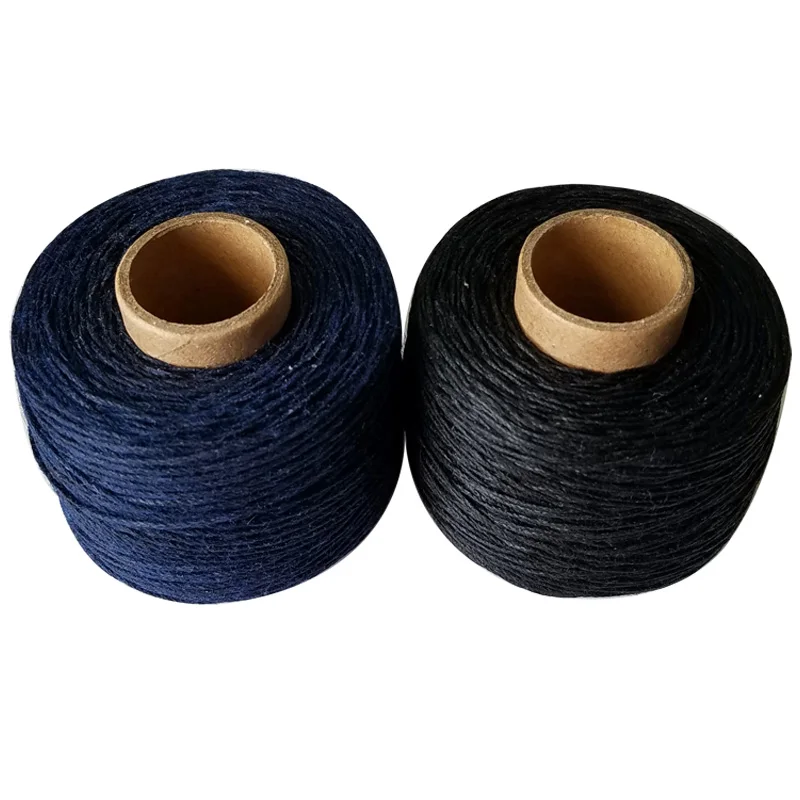 High tenacity 100 Linen waxed thread 120m/roll twine cords for Leather