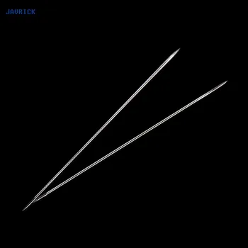 

JAVRICK 10 Pcs Big Eye Curved Beading Threading Needle DIY Bracelet Jewelry String 5.5cm