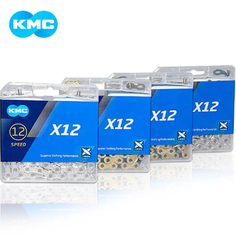 Цепь велосипедная 12 s KMC X12 горный велосипед скоростей 1 6 л цепь с волшебной