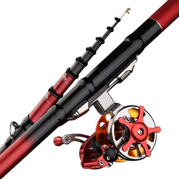 

4.5m 5.4m 6.3m 7.2m Front-end Fishing Rod Carbon Fiber Telescopic Wedkarstwo Olta Positioning Rock Fishing Pole Fishing Tackle