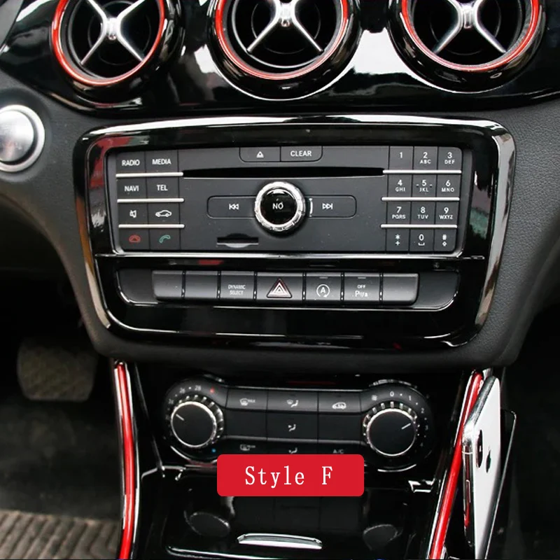 Для mercedes cla w117 amg gla x156 200 аксессуары benz 250 CD панель управления | Автомобили и