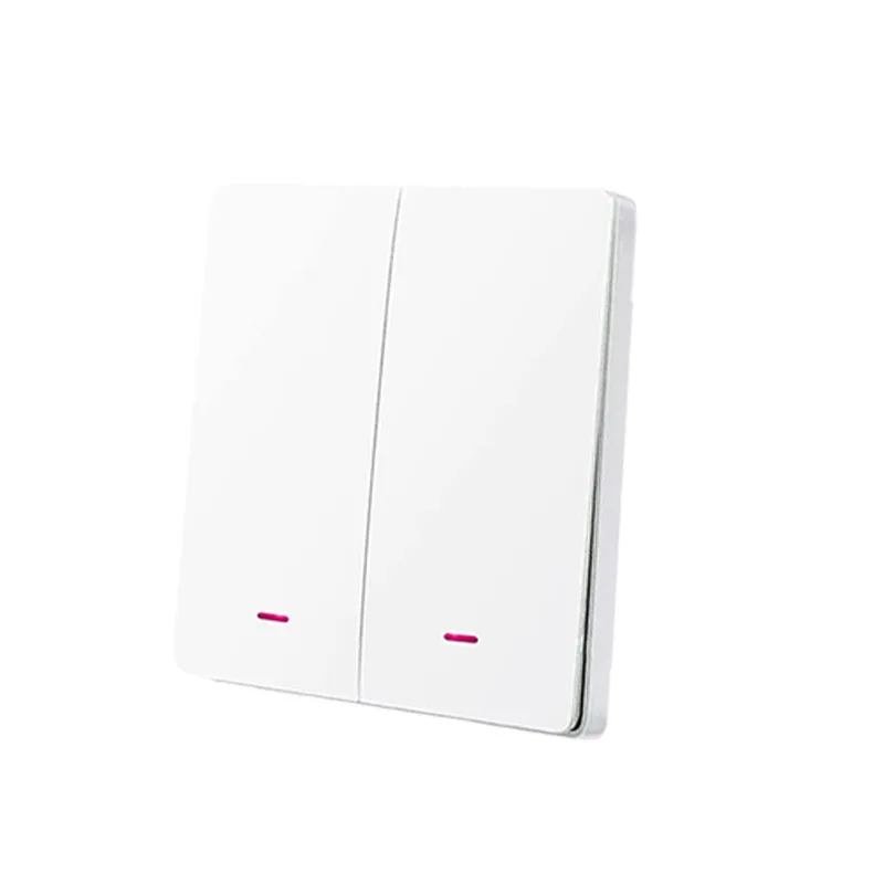 SYT02 WI-FI без нейтральный Смарт настенный выключатель с RF433 передатчик 1/2/3 банды Великобритании/ЕС Стандартный с одиночной линией противопожарная проводка светильник переключатель Tuya - Цвет: SYT02
