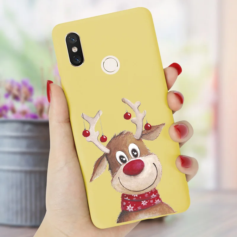 Чехол с рождественским оленем Санты для Xiao mi Red mi Note 8T 8 Pro Note 8 7 6 5 Red mi 8 8A 7 7A 6A 5A 6 Pro 5 5 Plus K20 Pro mi 8 Lite - Цвет: HDXL
