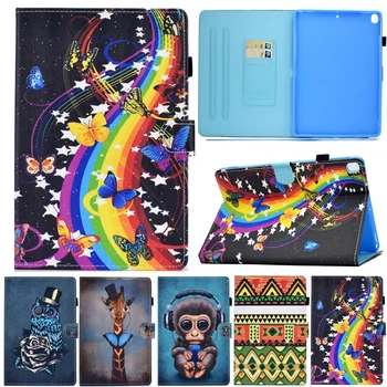 

Cover Coque For iPad 10.2 inch 2019 Cartoon Leather Stand Case For iPad 10.2 7th Generation 2019 A2200 A2198 A2232 Covers Cases