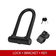 Serrure de vélo pliable Anti vol en forme de U pour moto, offre spéciale