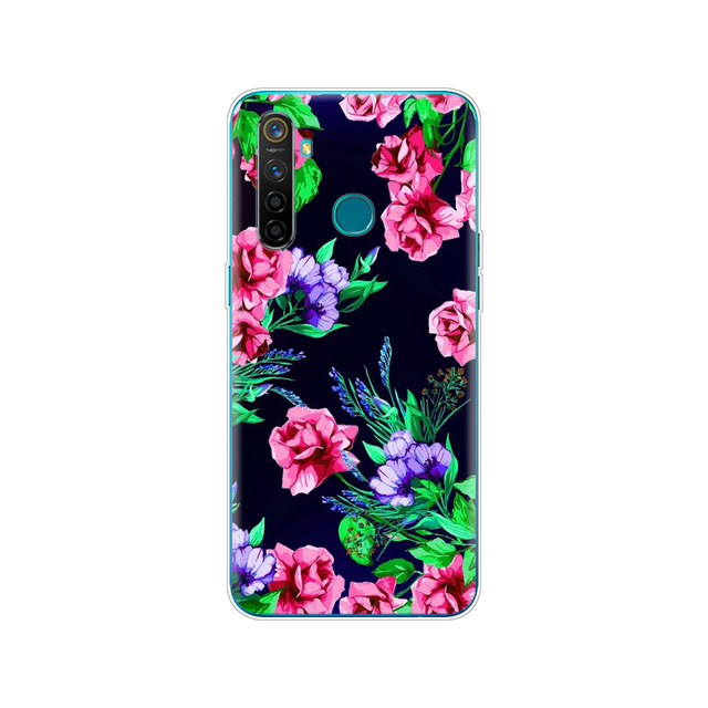 Realme 5 Case RMX1927 Silicon Soft Phone Cover For OPPO Realme 5 Pro RMX1971 Realme5 5Pro TPU Back Coque Capa Funda